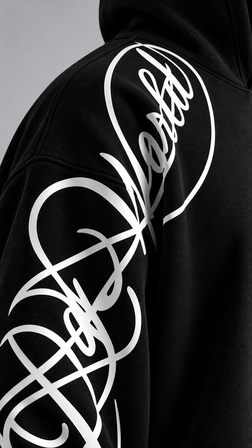 Script hoodie ( cropped )